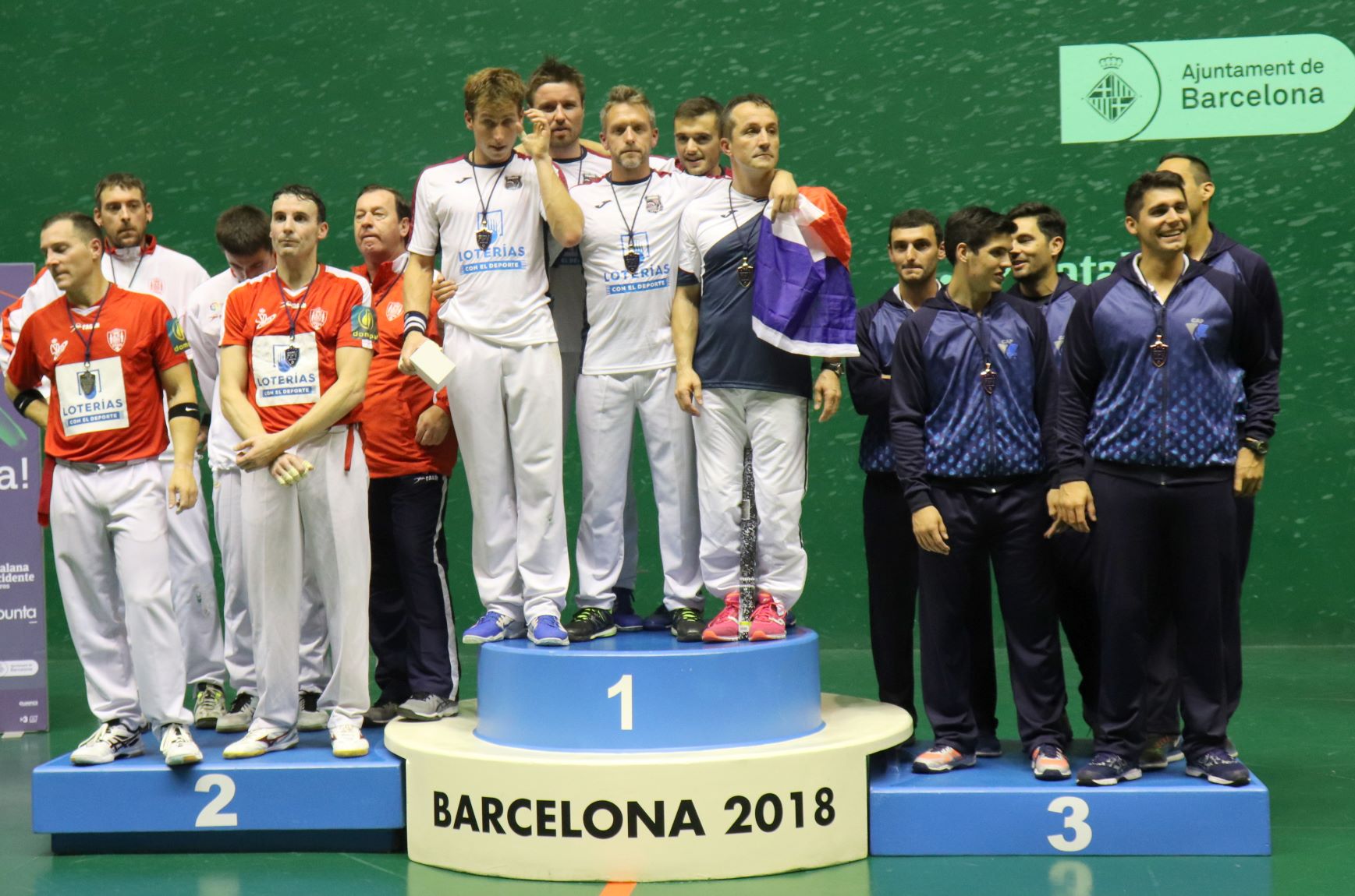 Les Championnats du Monde de Pelote à Barcelone